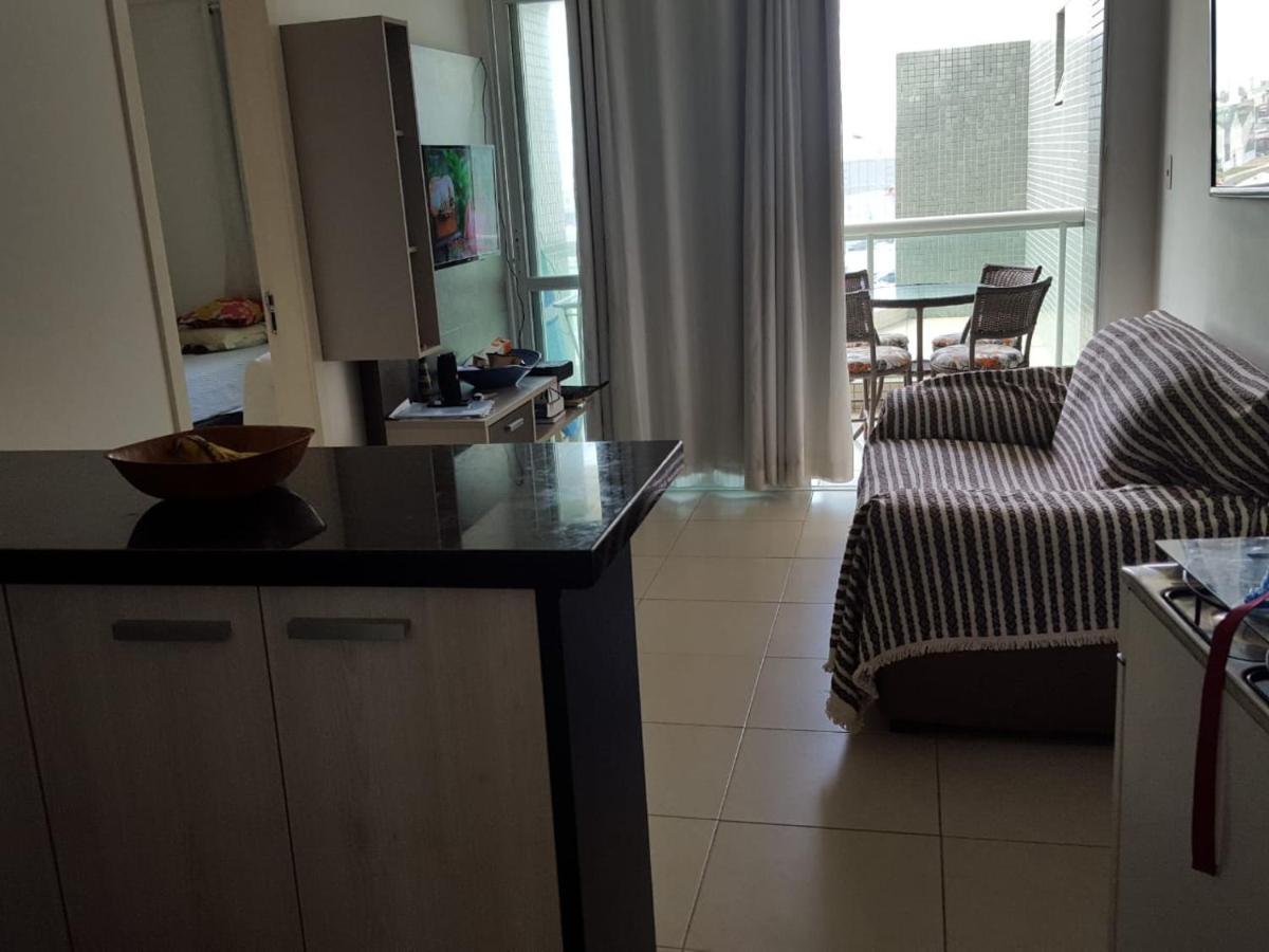1/4 Mobiliado Em Frente A Praia, Em Bahia Apartamento